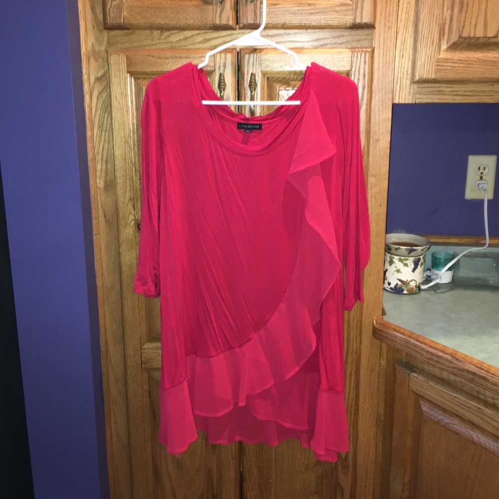 Red Tunic Top